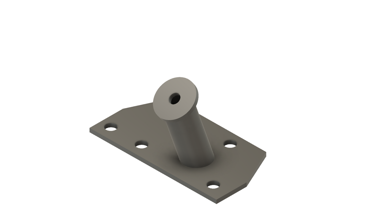 Capri-zetec conversion engine mounts